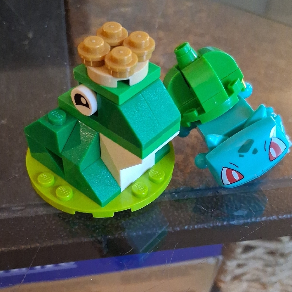 LEGO FROG AND SQUIRTLE